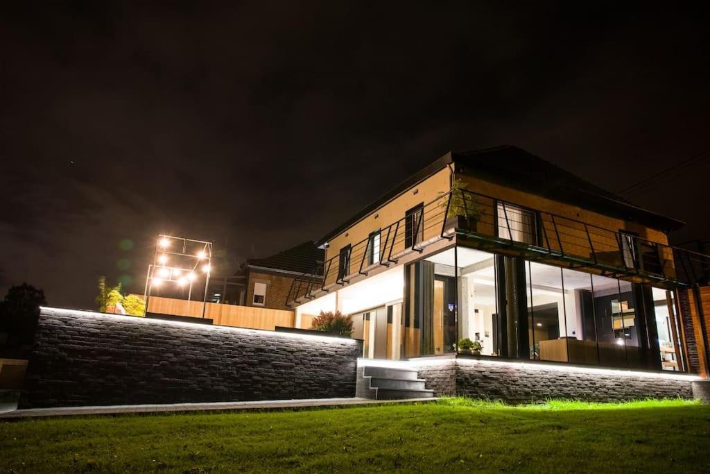 Buenas Noches Villa Standing Piscine & Wellness Boncelles Exterior foto